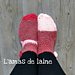 Cherry Blossom Slipper-Socks pattern