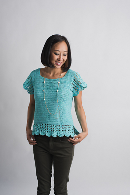 Vivi ruffle sleeve top