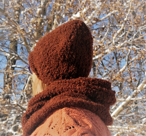 帽子 andmary Baby knit babushka ANDMARY】Baby knit babushka