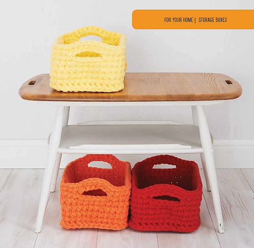 Ravelry: Storage Boxes pattern by Karen Dankert