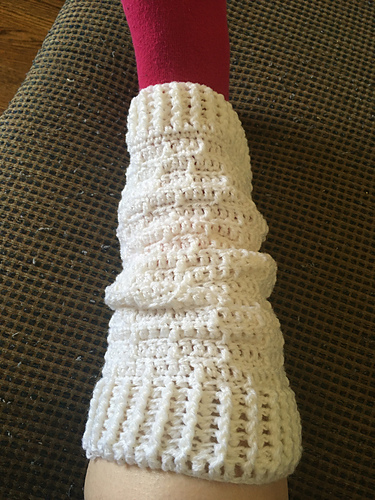 Slouchy-Strikkede Leggvarmere - byLateybird