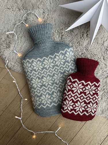 Winter Warmer Hot Water Bottle Cover
