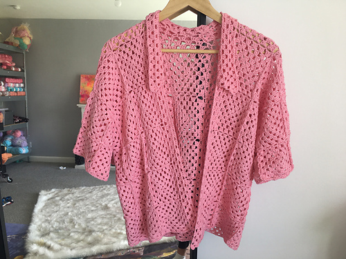 Granny square Genser - LJ Millar