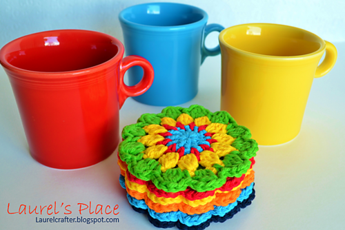 Ravelry: Grandma's Knickknacks Coasters pattern by Laurel Runnels