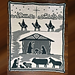 Nativity Mosaic Blanket pattern
