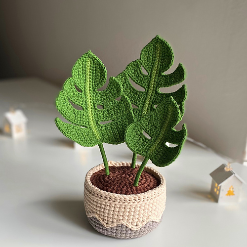 Crochet Monstera