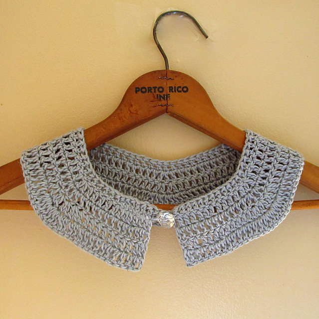 Ravelry Pointed Crochet Collar pattern by Patricia Hodson