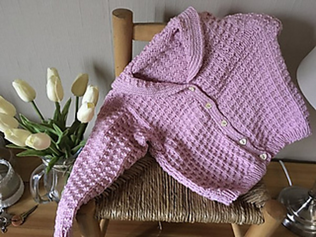 Baby Shawl Collar cardigan
