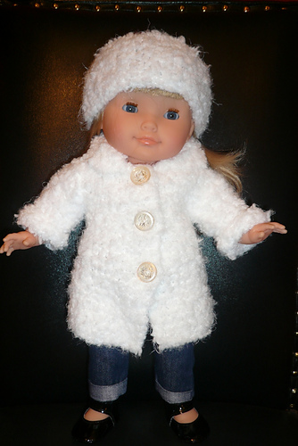 Manteau Toque et Echarpe Miss Corolle photo 2