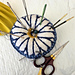 Dazzling Daisy Pincushion pattern 