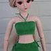 BJD Bandeau Top Swimsuit pattern 