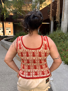 Sample at the back