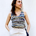Top au crochet Festive pattern 