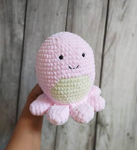 Squishmallow-blekksprut - Diana Skabarova