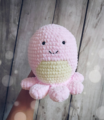 Squishmallow-blekksprut - Diana Skabarova