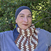 Vintage Granny Americana Bandana Cowl pattern 