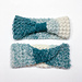 Mock Knot Ear Warmers pattern 