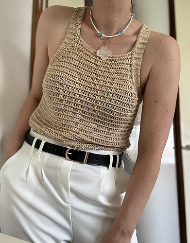 トップス andmary aurora garter tops   beige andmary aurora garter tops beige