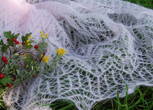 Firebird Shawl (Шаль "Жар-птица") photo 12