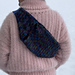 Peacock Cross Body Sling Bag pattern 