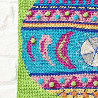 Ravelry: Bauble Wall Hanging pattern by Deb Ward (Hookanory)