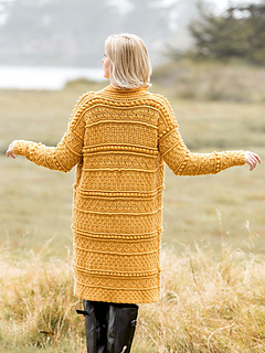 Gansey cardigan pattern best sale