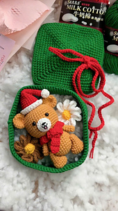 Bear Christmas Gift Box