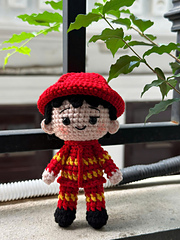 Firefighter Doll Crochet