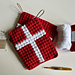 Dannebrog grydelapper/Flag potholders pattern 