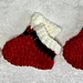 Santa’s booties (12-16cm) pattern 