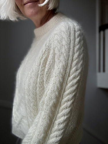 Ravelry: Cable Joy Sweater pattern by Lene Krogh