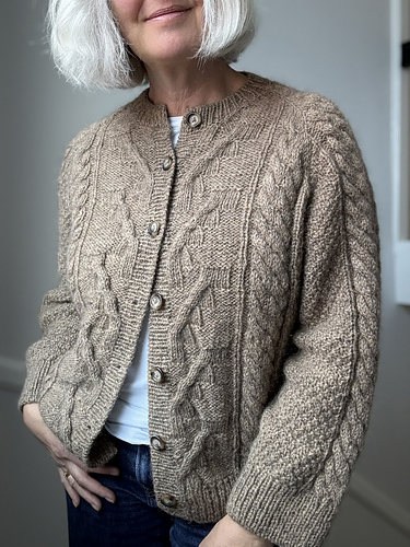Cable Joy Cardigan