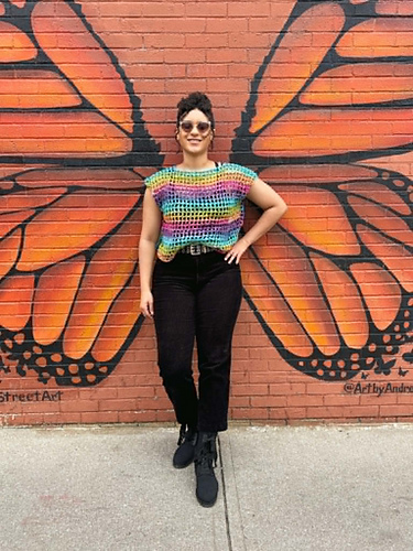 Summer Breeze Mesh Top