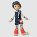 Maya Large Doll pattern 