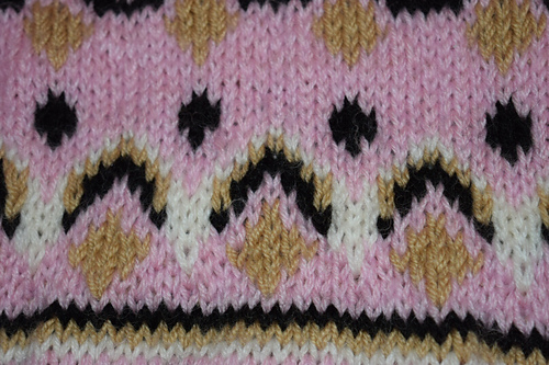 Ganni-inspirert multicolor vintergenser - Lisbeth Frederiksen - Elmely Design