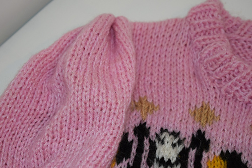 Ganni-inspirert multicolor vintergenser - Lisbeth Frederiksen - Elmely Design