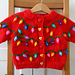 Christmas Lights Cardigan pattern 