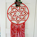 Christmas Star Dream Catcher pattern 