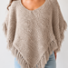 Easy Boho Poncho pattern