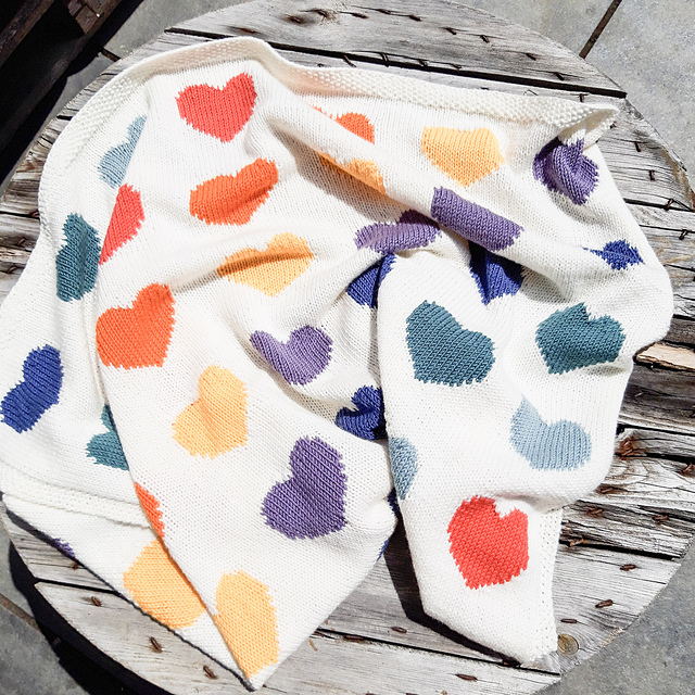 Ravelry Zoe Baby Blanket pattern by Astrid Agustsson