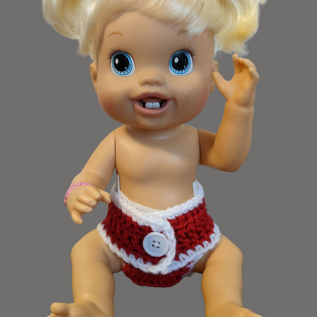 Ravelry: Baby Alive Diaper Cover pattern by Lillian Elmore