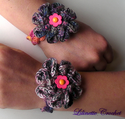 Flower Power Bookmark, Headband or Bracelet photo 6