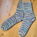 Crooked River Socks pattern 