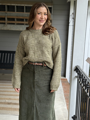 Rita's Quilted Sweater