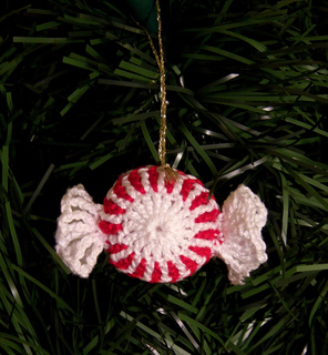 Ravelry Peppermint Candy Christmas Ornament Pattern By Linmarie