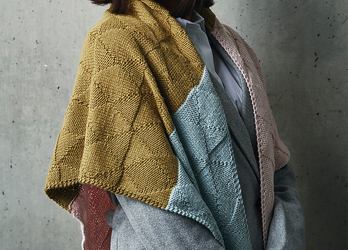 Ravelry: EC3 Shawl pattern by Georgia Farrell