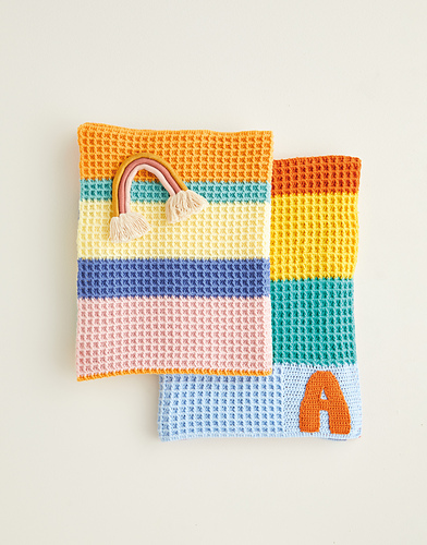 Crochet Waffle Stitch Blanket 5415 - 2021 Sirdar