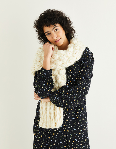 Supersize Quick Knit Scarf 10503