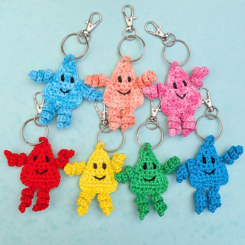 Triangle Shape Pals Key Fob