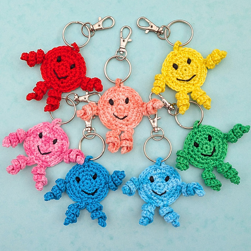 Circle Shape Pals Key Fob